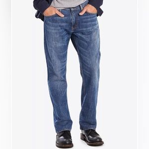 Levi Relaxed Straight 599 Denim Jeans 42X36